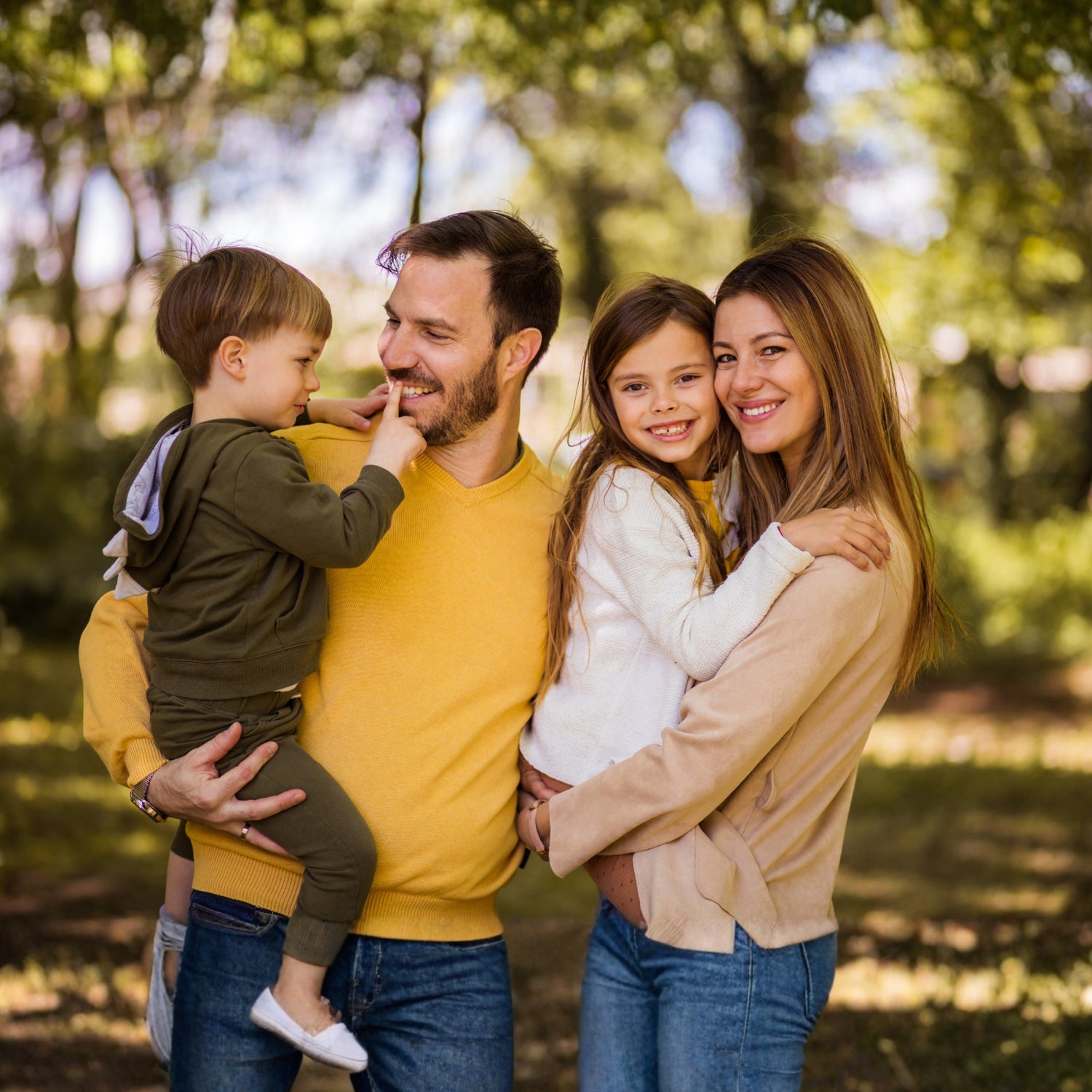 3D Holiday Family Portrait AI Portrait