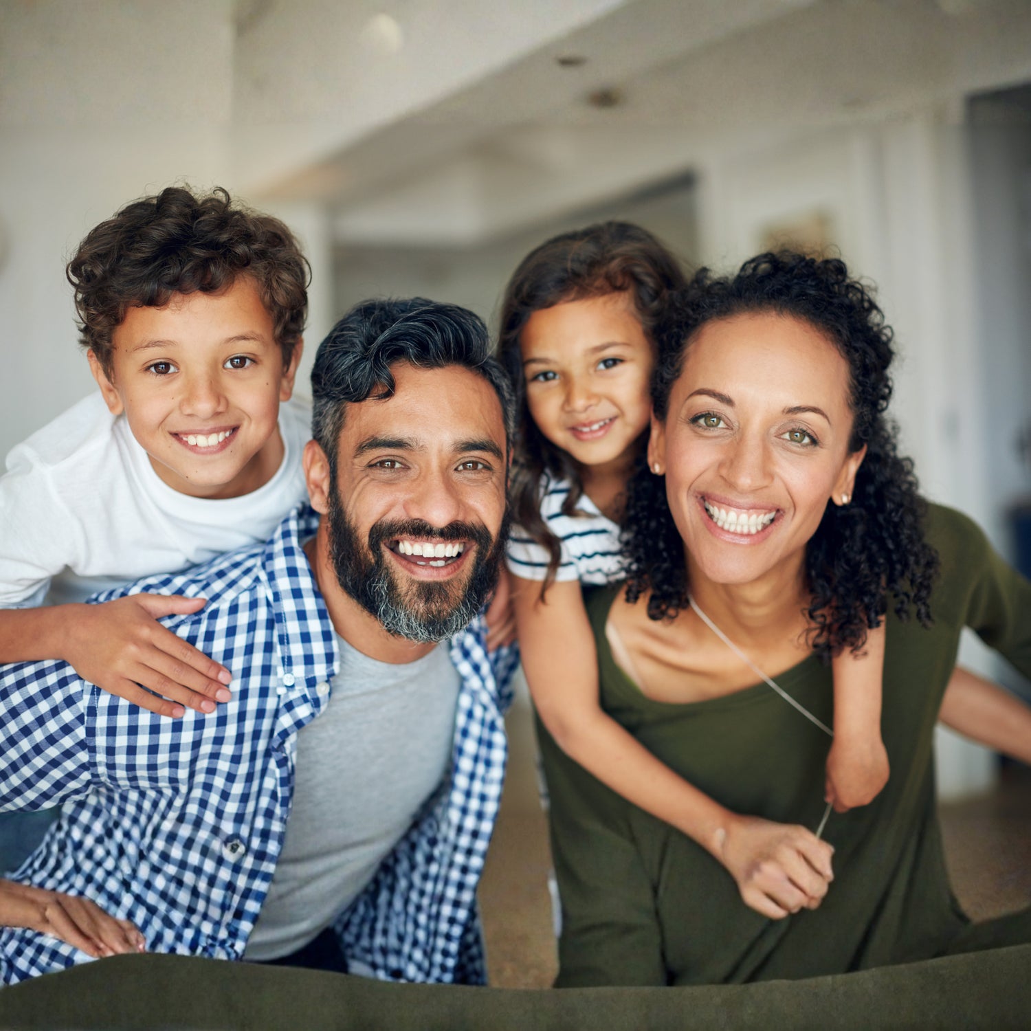 Doodle Family Holiday Portrait