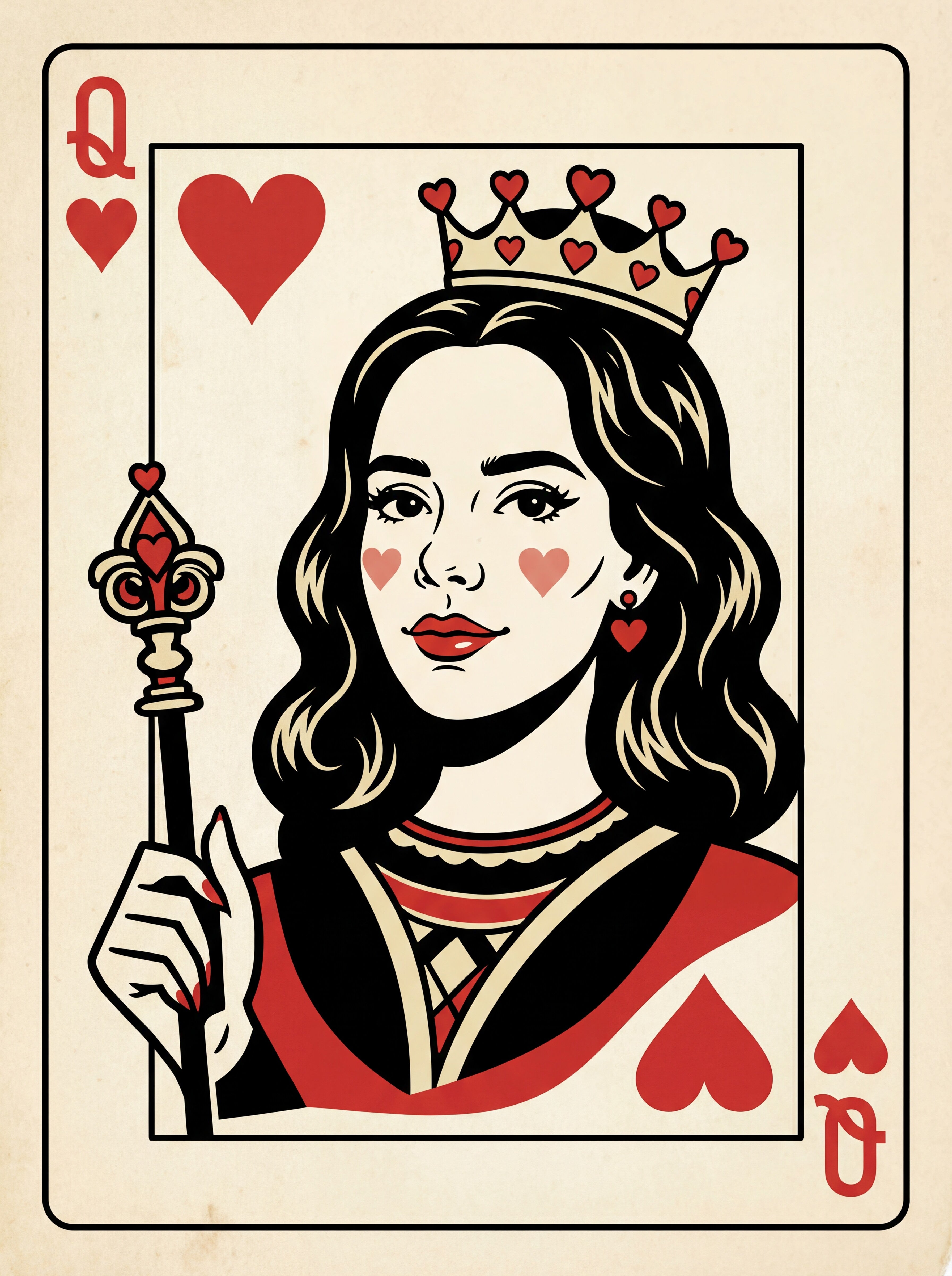 Royal Hearts Card Studio – King & Queen