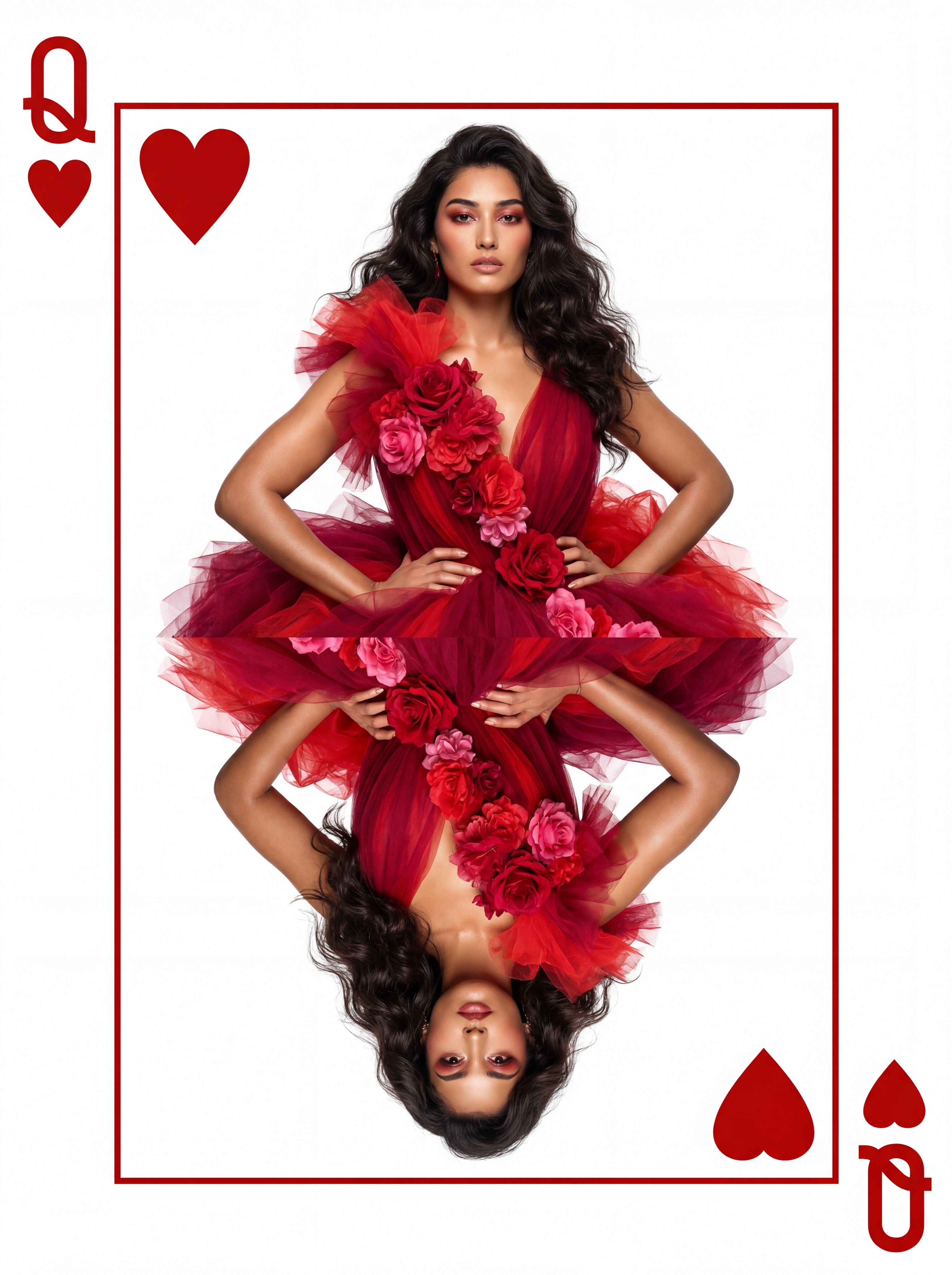 Queen of Hearts Couture Portrait