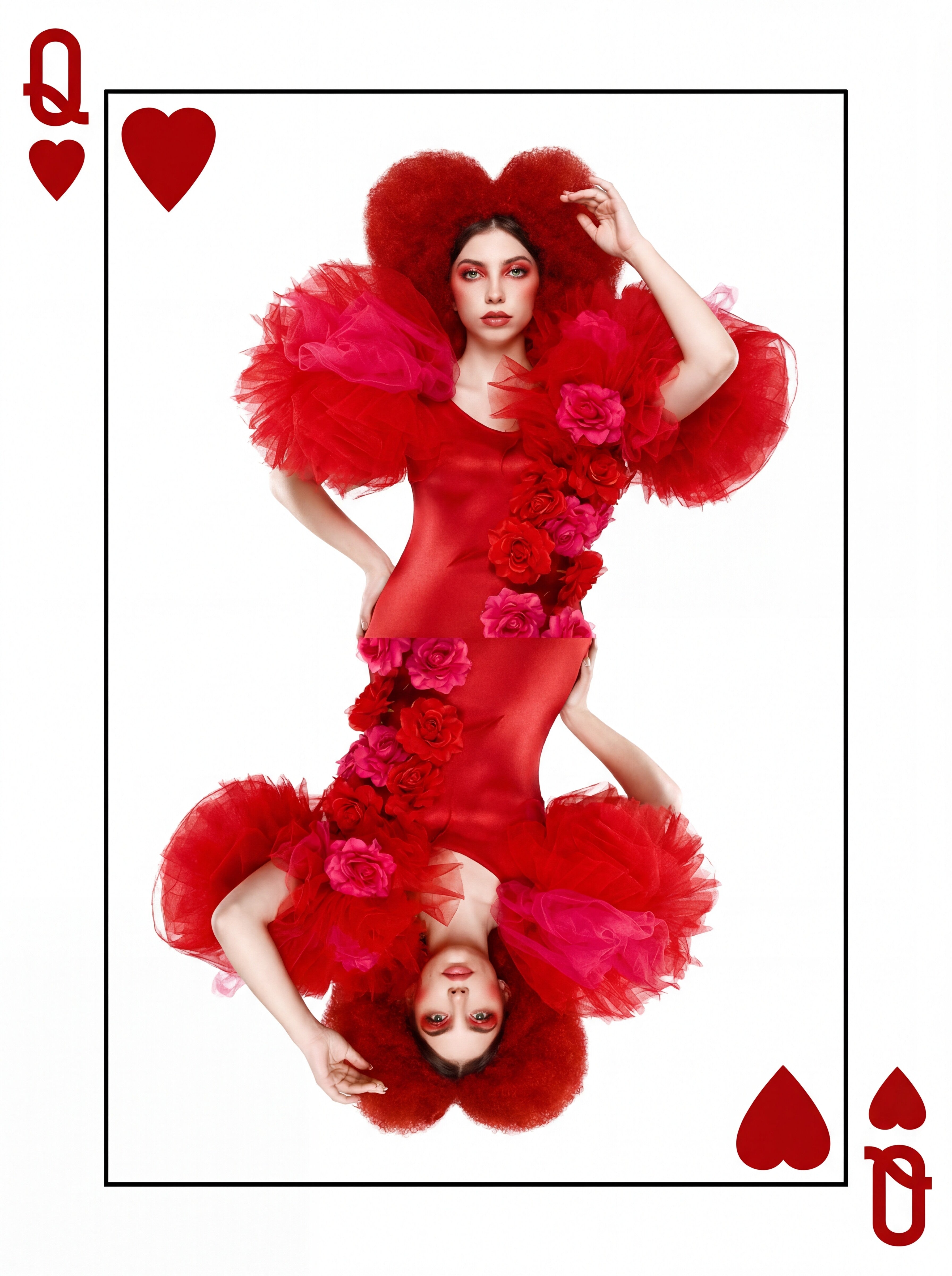 Queen of Hearts Couture Portrait