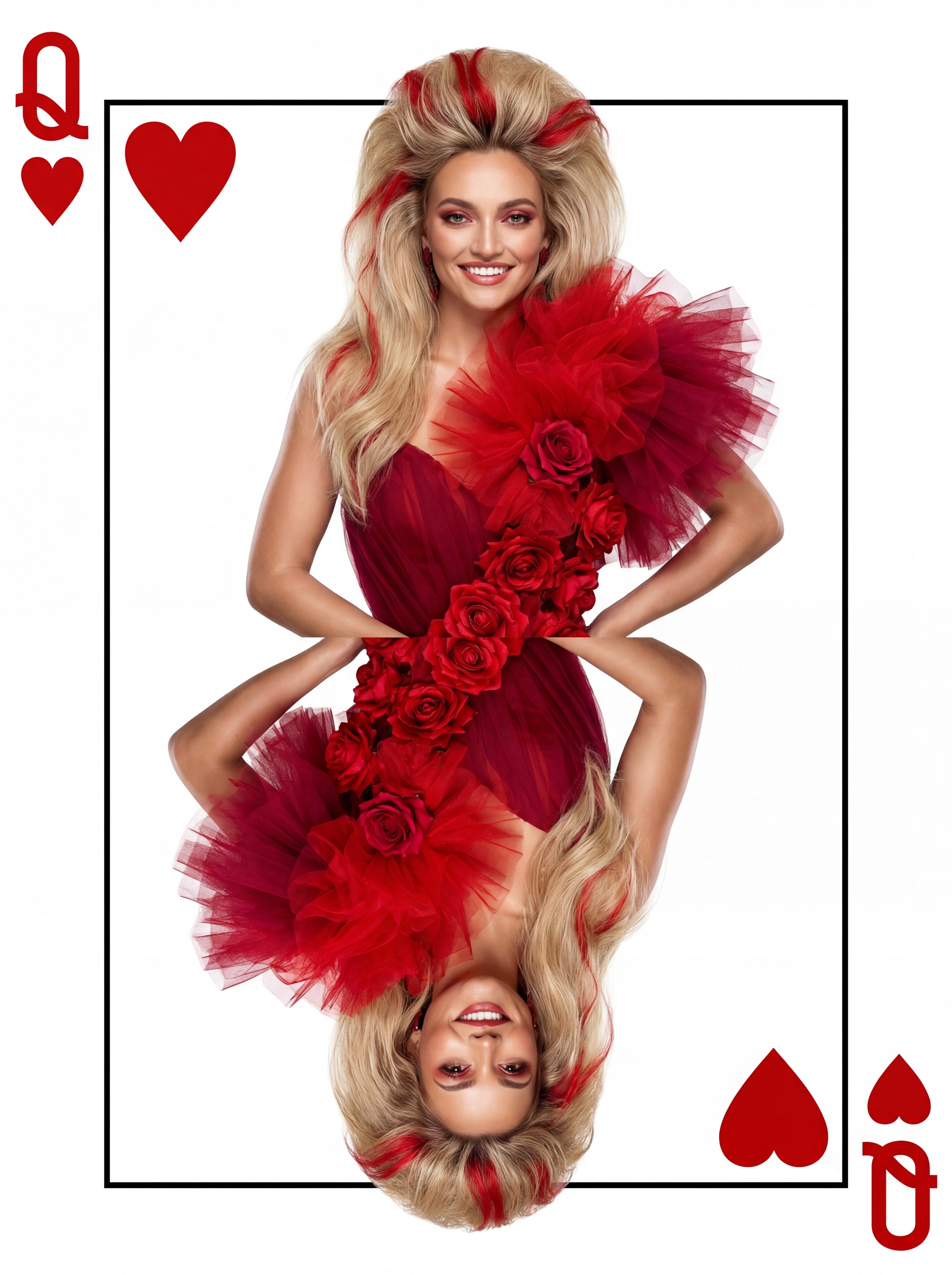 Queen of Hearts Couture Portrait