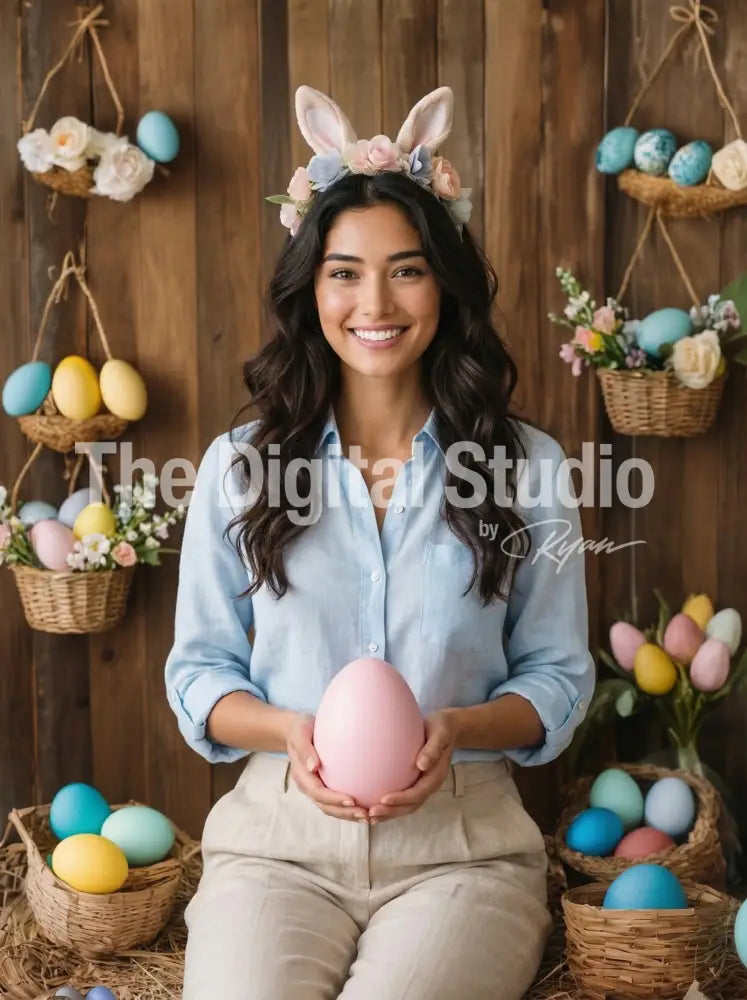 Pastel Easter Garden