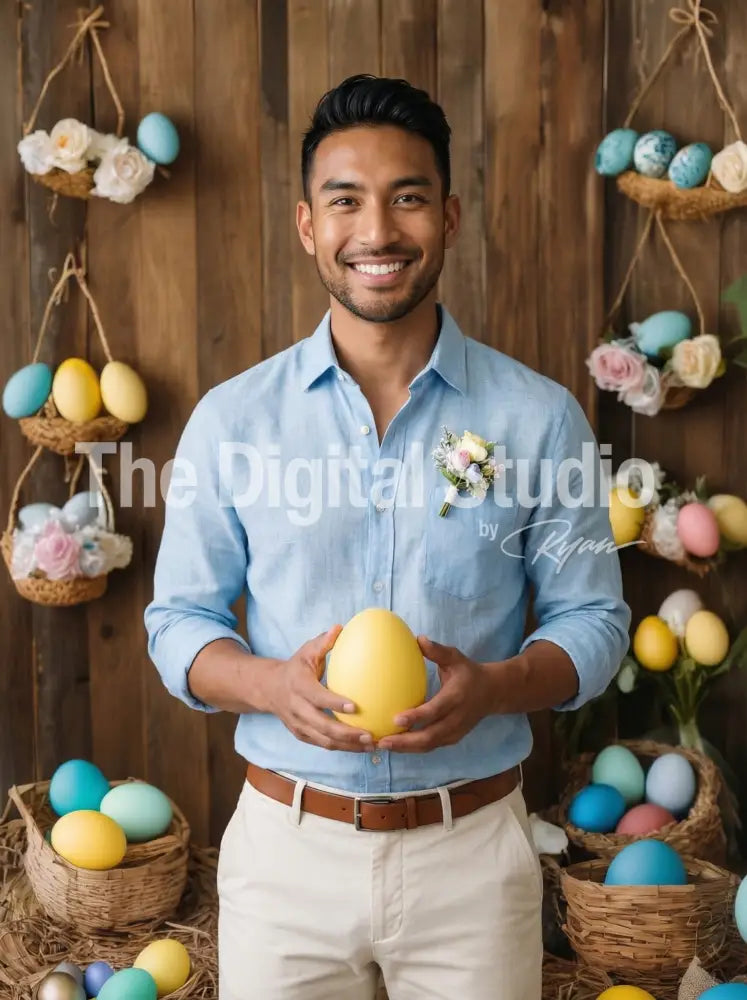 Pastel Easter Garden